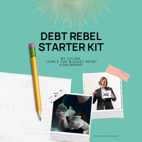 Debt Rebel Starter Kit Workbook